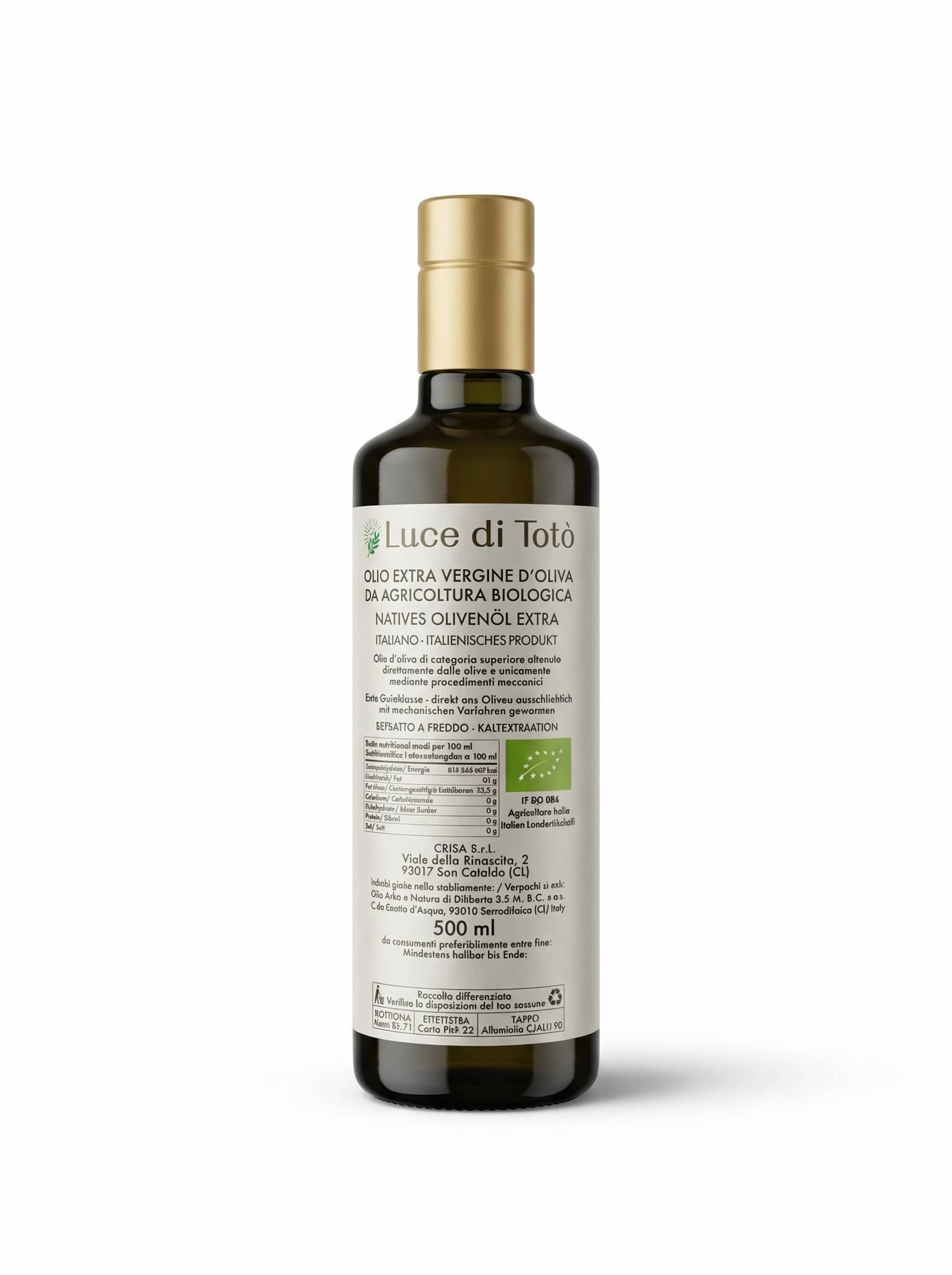 Luce di Totò - Olio EVO & BIO