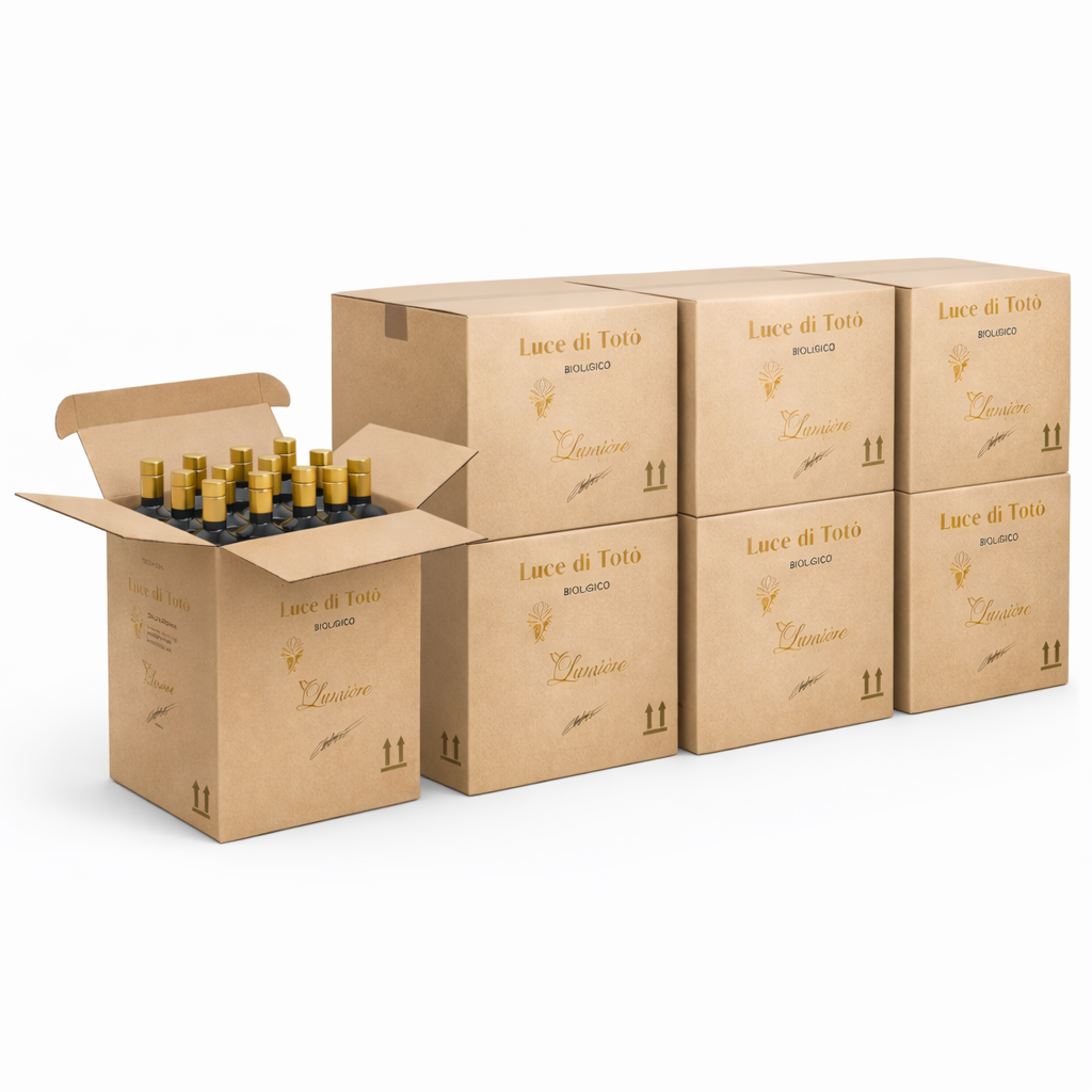 Luce di Totò - Olio EVO - Da 4 a 8 Cartoni